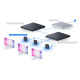 Transceiver Audio/Video AV-over-IP 4K60 HDMI și XLR UniFi Ubiquiti Enterprise, PoE+, EAV-Bridge